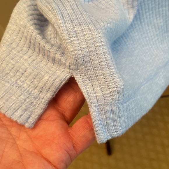 NWT Croft & Barrow intimates blue pajama top 2X - Picture 4 of 5